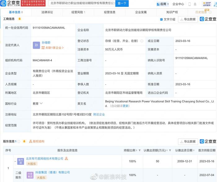 抖音北京職業(yè)技能培訓(xùn)學(xué)校 營利性民辦機(jī)構(gòu)的職業(yè)賦能新探索
